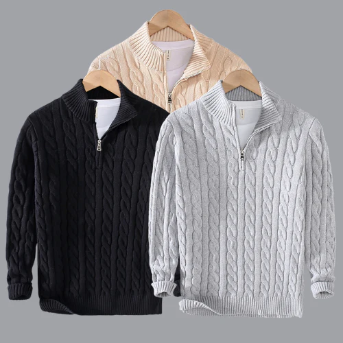 Bram® | Classic Cable Sweater - Image 6