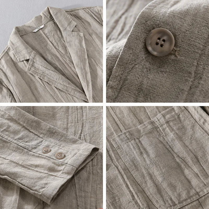 Bram® | Linen Blazer - Image 4