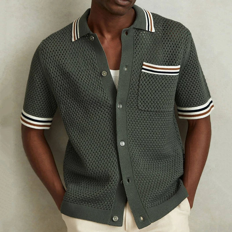 Bramwell® | Casual Knit Polo - Image 2