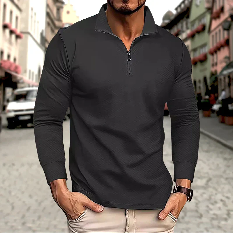 Brandon® | Casual Polo With Zipper - Image 2