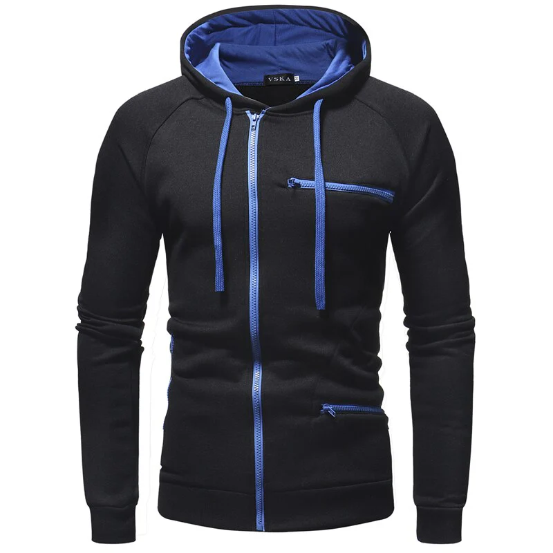 Brandon® | Casual, sporty zip-up hoodie - Image 6