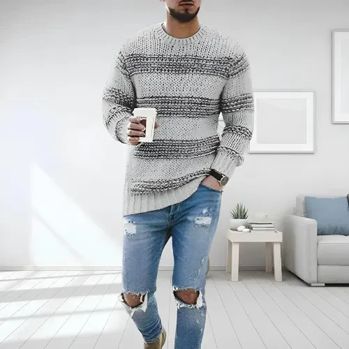 Brandon® | Stylish Knitted Sweater - Image 2