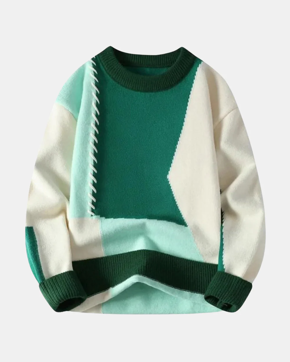 Brandon | Amadeo Patchwork Pullover - Image 5