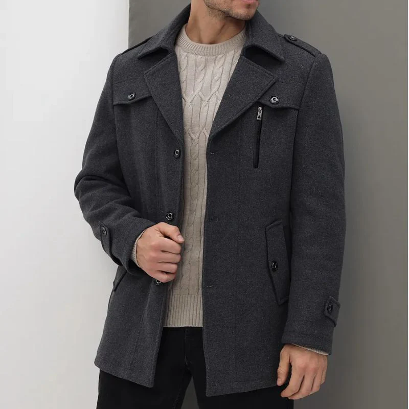 Braulio® | Rhyne Woolen Coat - Image 9