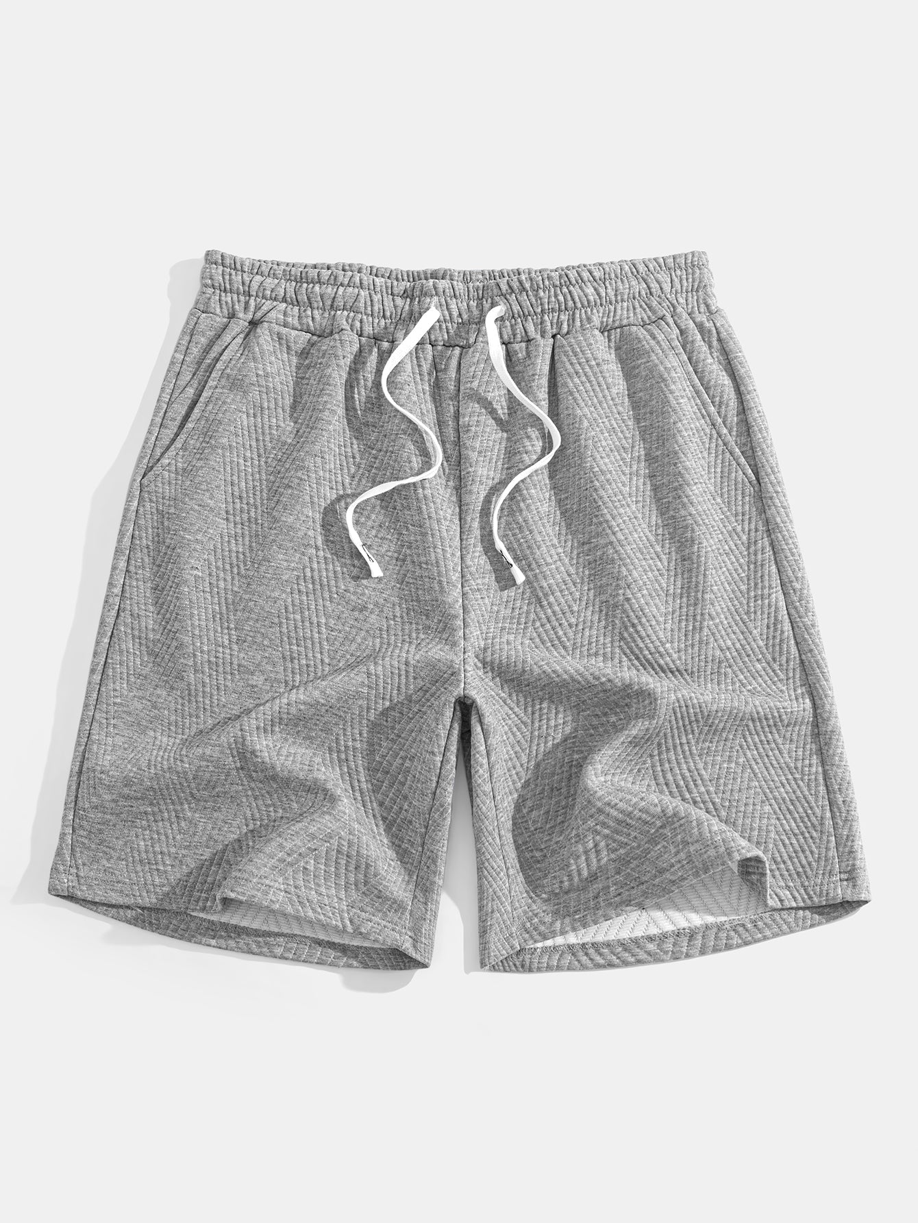 Brett® | Striped Jacquard Sleeveless Hooded T-Shirt & Shorts - Image 17