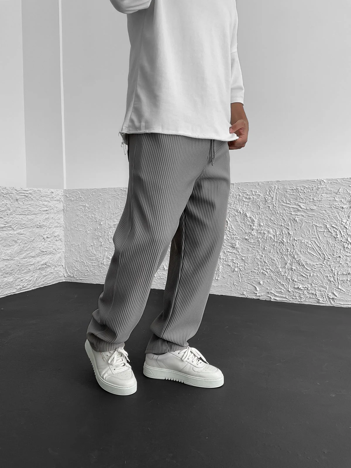 Brian® | Comfortable Ribbed Spandex Pants - Image 12