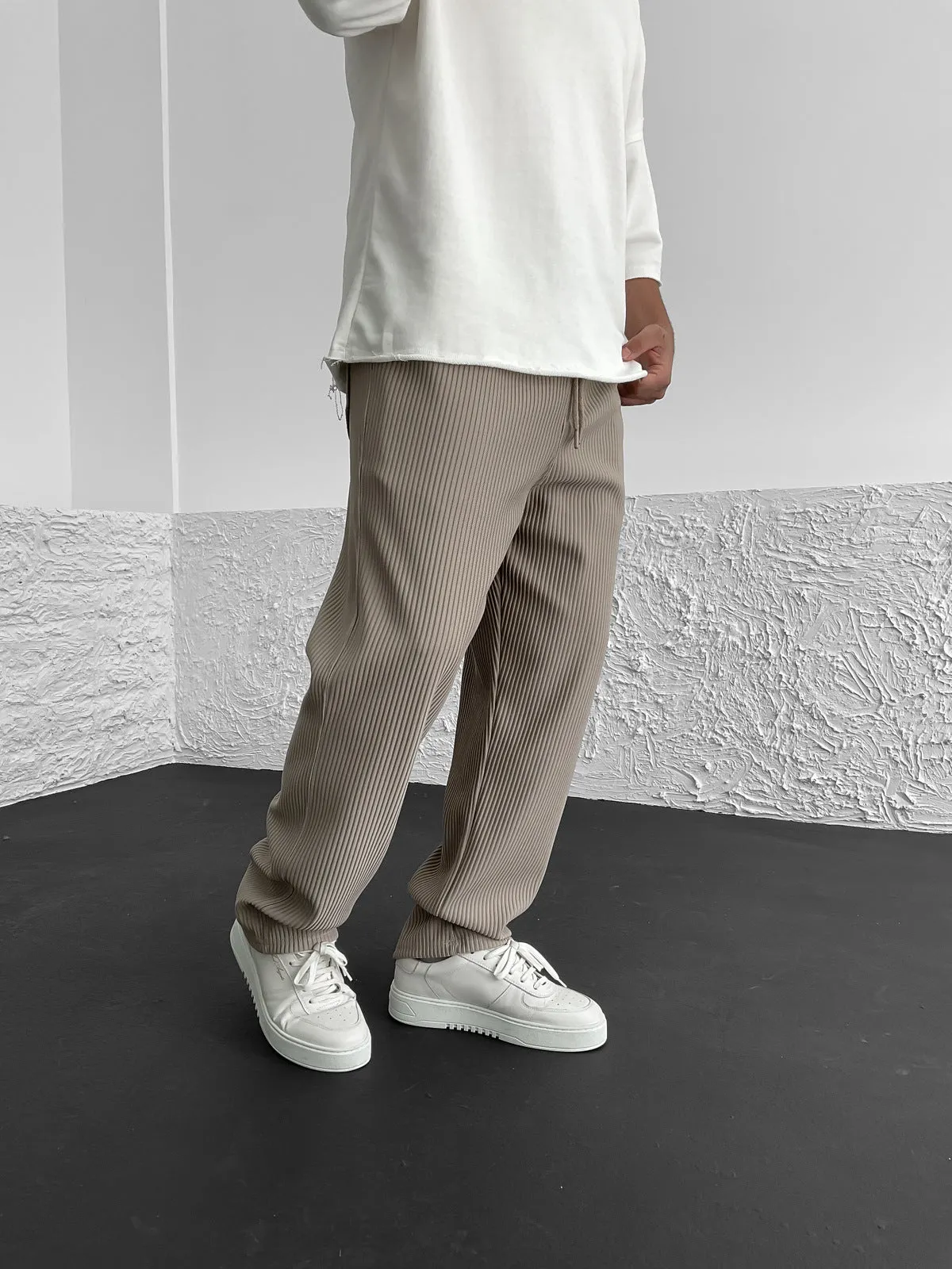 Brian® | Comfortable Ribbed Spandex Pants - Image 4