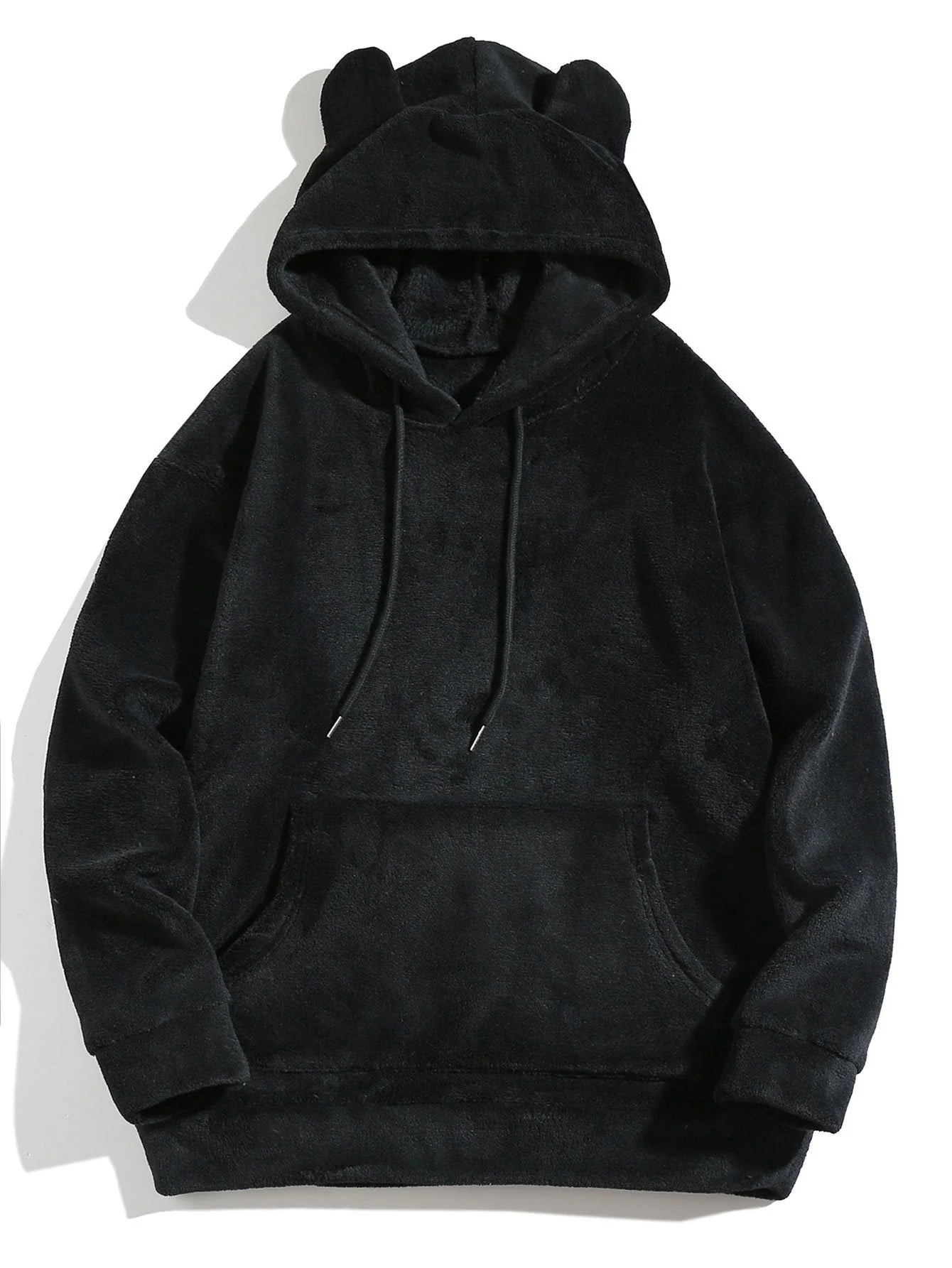 Brian | Relax Fit Teddy Fleece Hoodie With Ears - Image 10