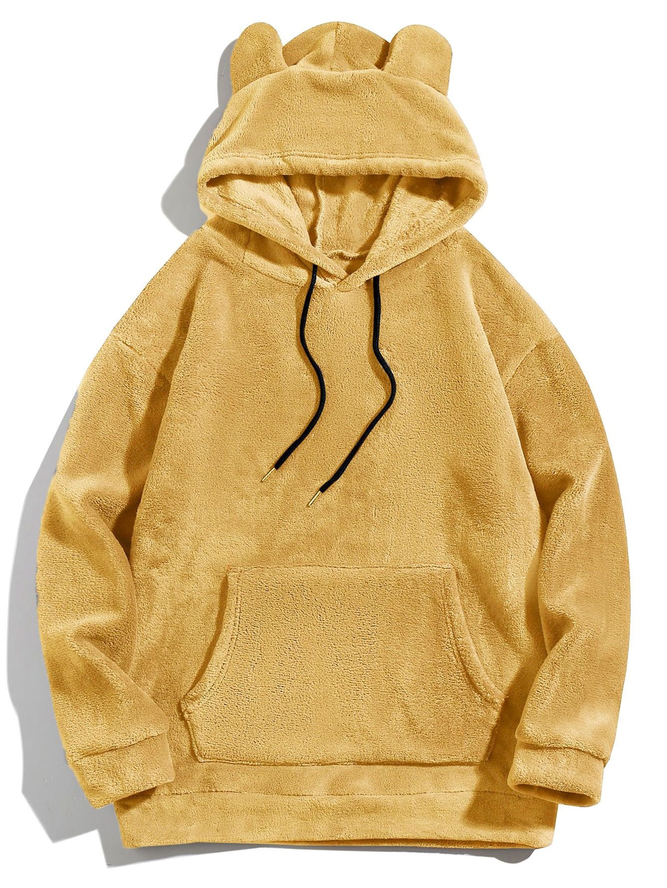 Brian | Relax Fit Teddy Fleece Hoodie With Ears - Image 14