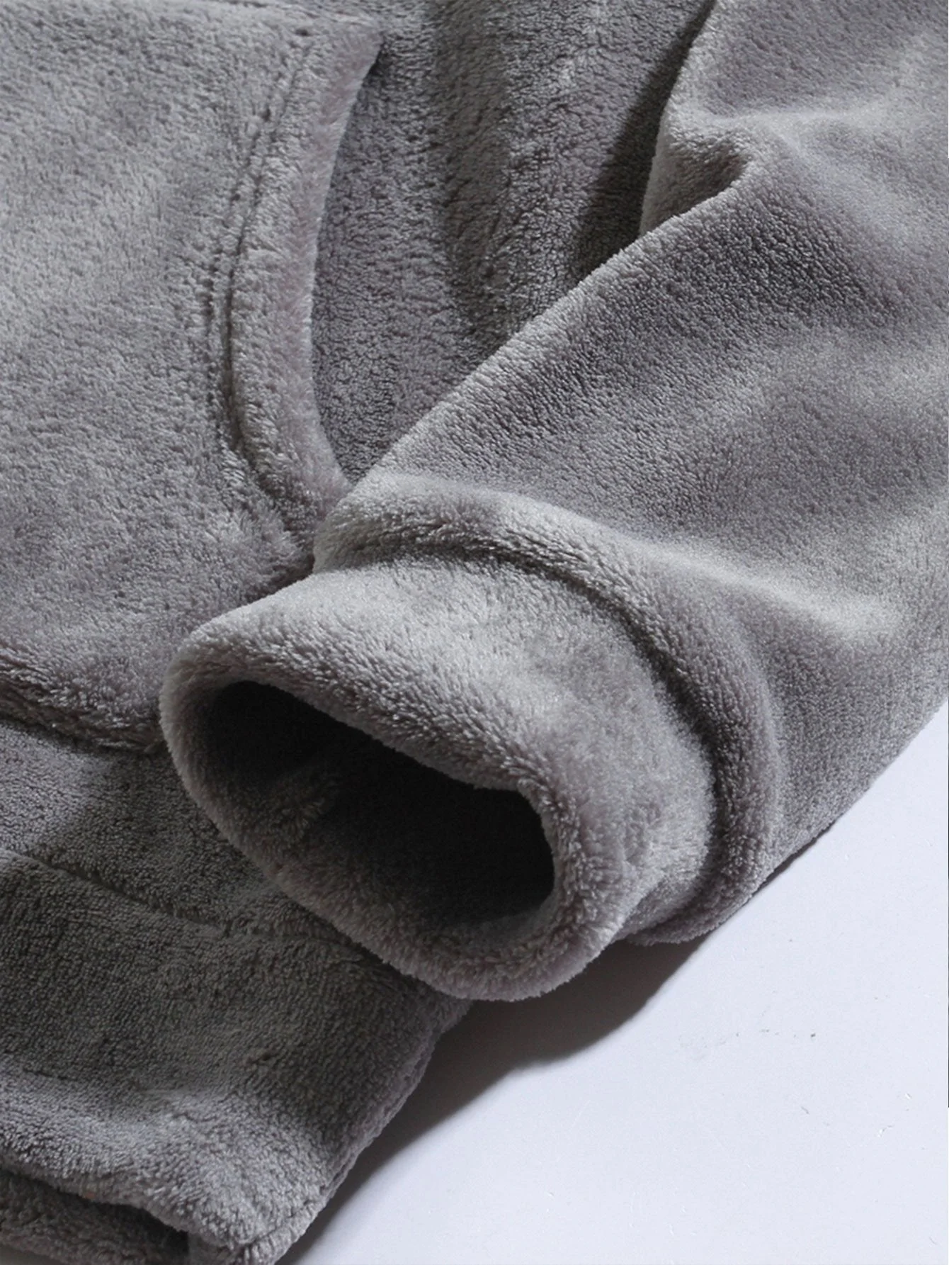 Brian | Relax Fit Teddy Fleece Hoodie With Ears - Image 5
