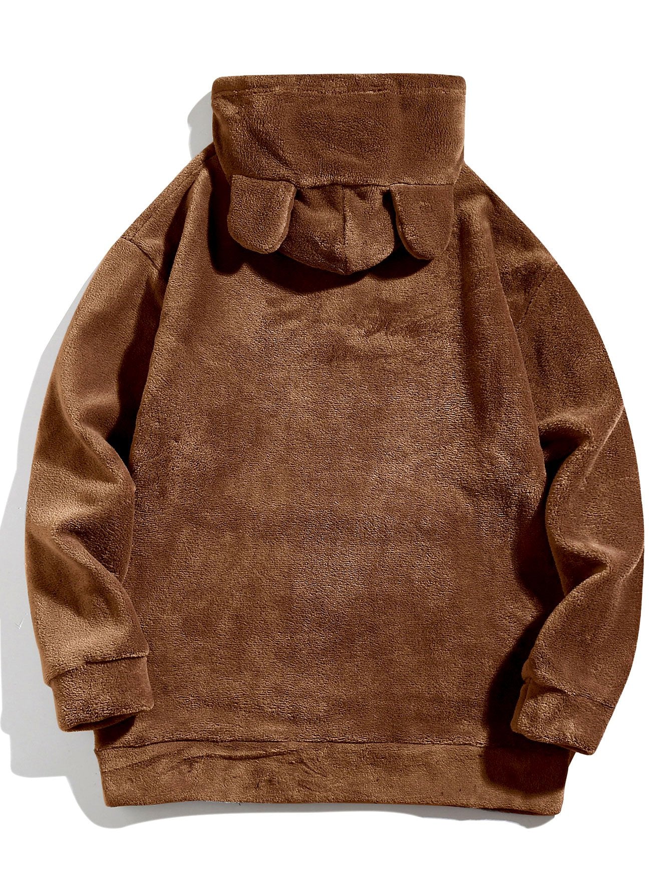 Brian | Relax Fit Teddy Fleece Hoodie With Ears - Image 7