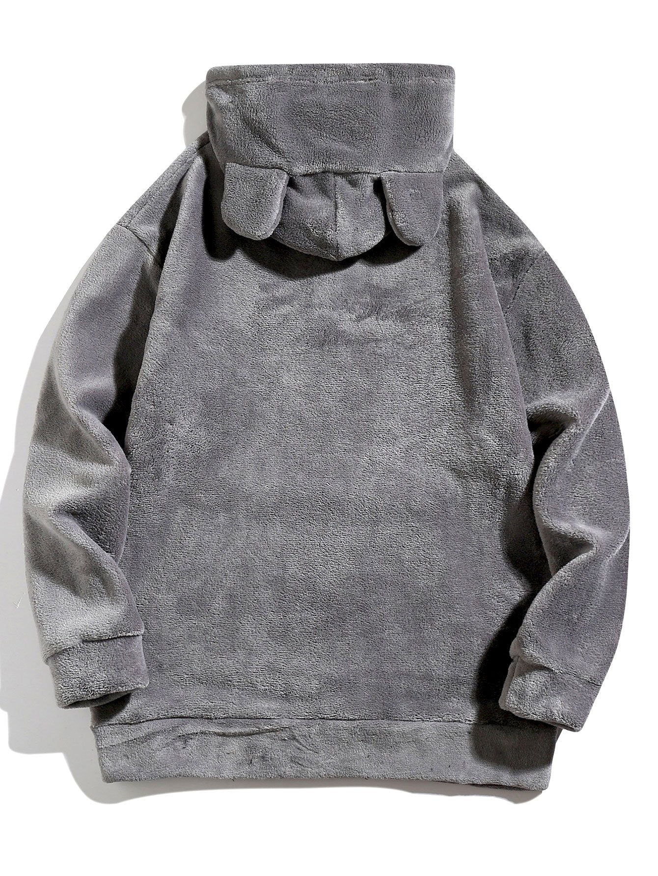 Brian | Relax Fit Teddy Fleece Hoodie With Ears - Image 9