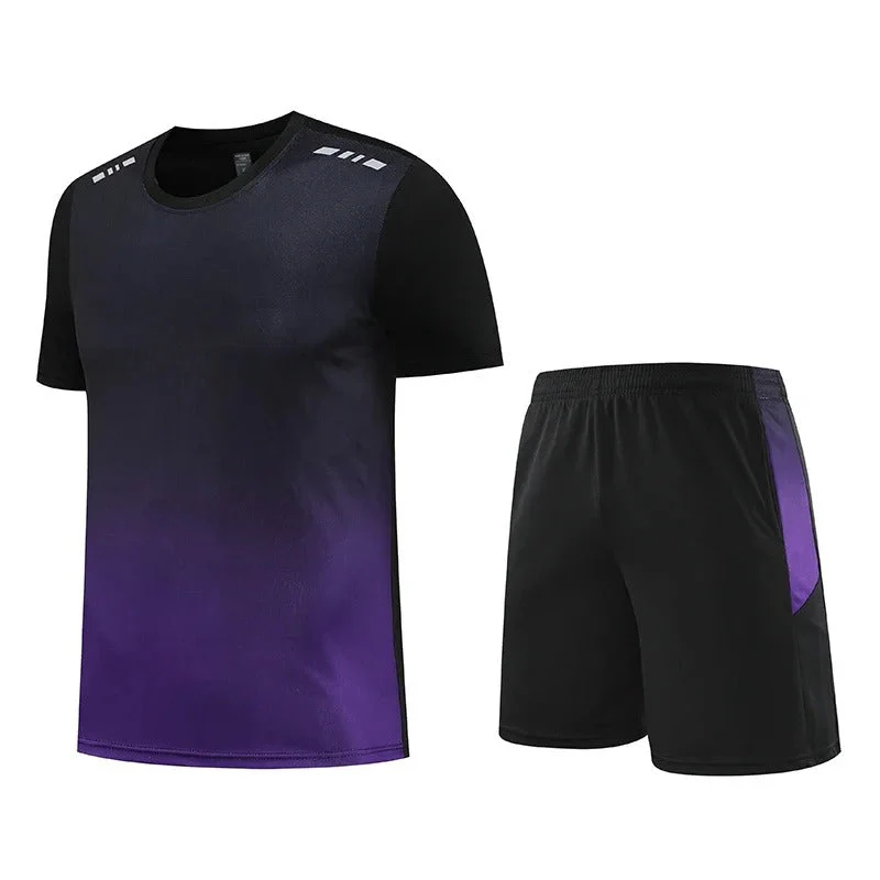 Briar® | Stylish Gym Shirt & Shorts Summer Set - Image 2