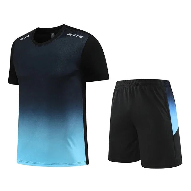Briar® | Stylish Gym Shirt & Shorts Summer Set - Image 3