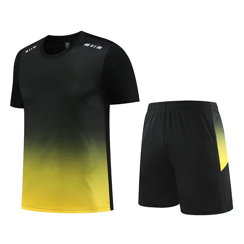 Briar® | Stylish Gym Shirt & Shorts Summer Set - Image 6
