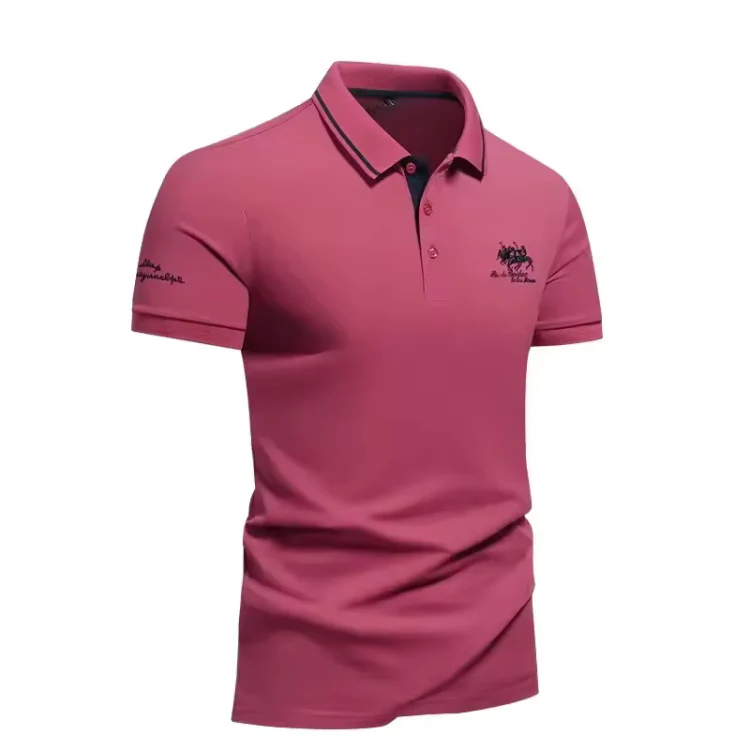 Brody® | Luxury Embroidered Cotton Polo For Men - Image 9