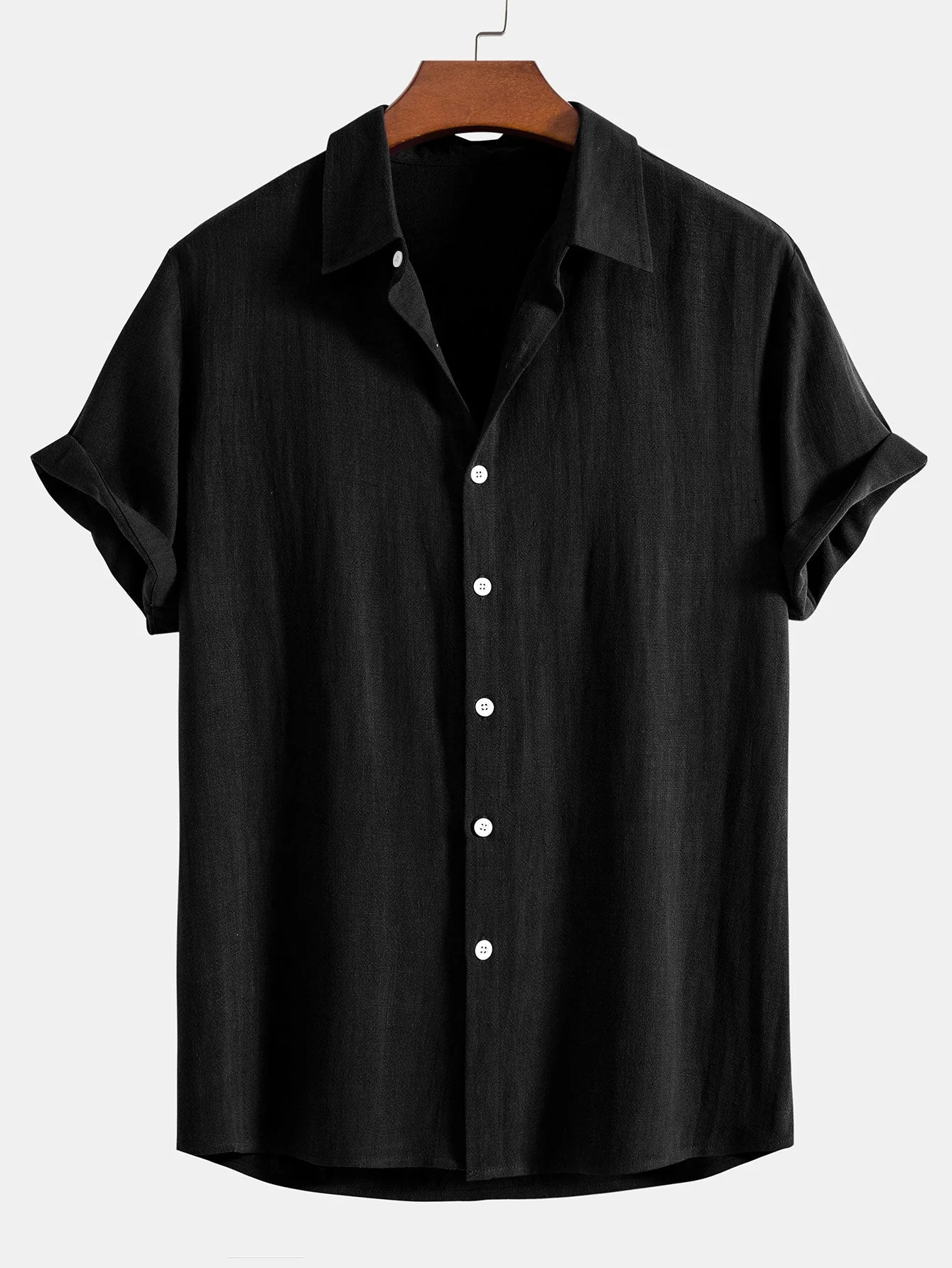 Bruce® | Linen Rayon Blend Button Up Shirt & Straight Leg Linen Pants - Image 15