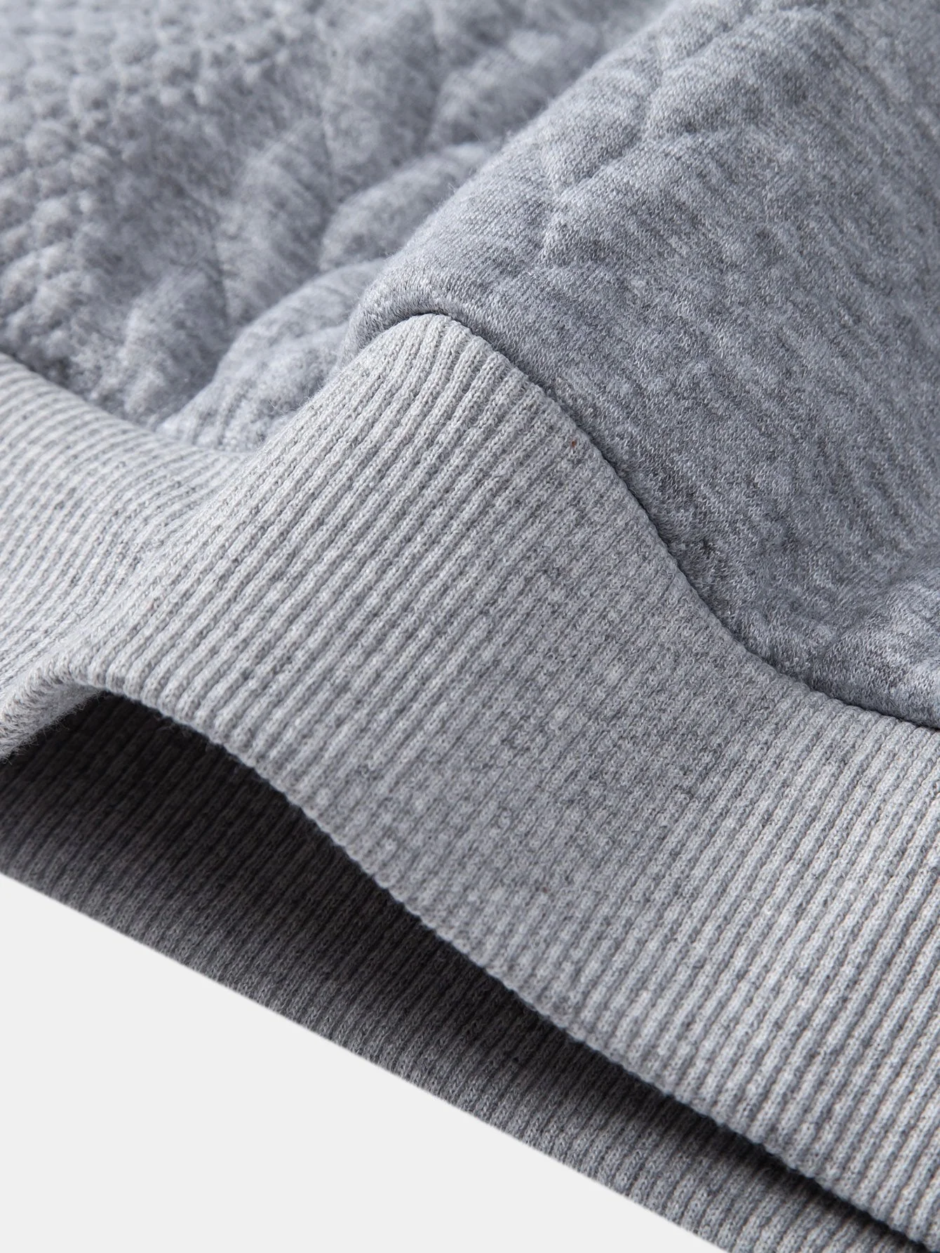 Bruce | Relax Fit Wheat Jacquard Hoodie - Image 8