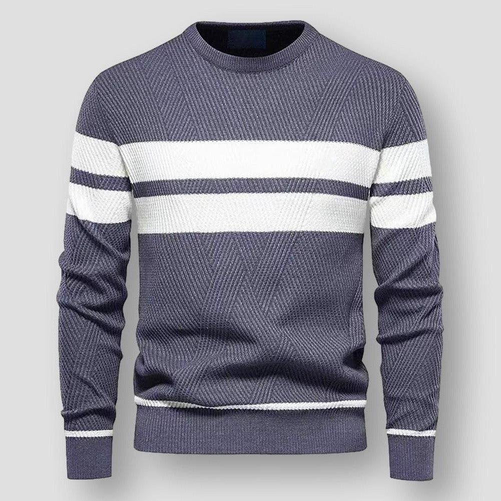 Bruno® | Men's Sweater With Stripes - Image 6