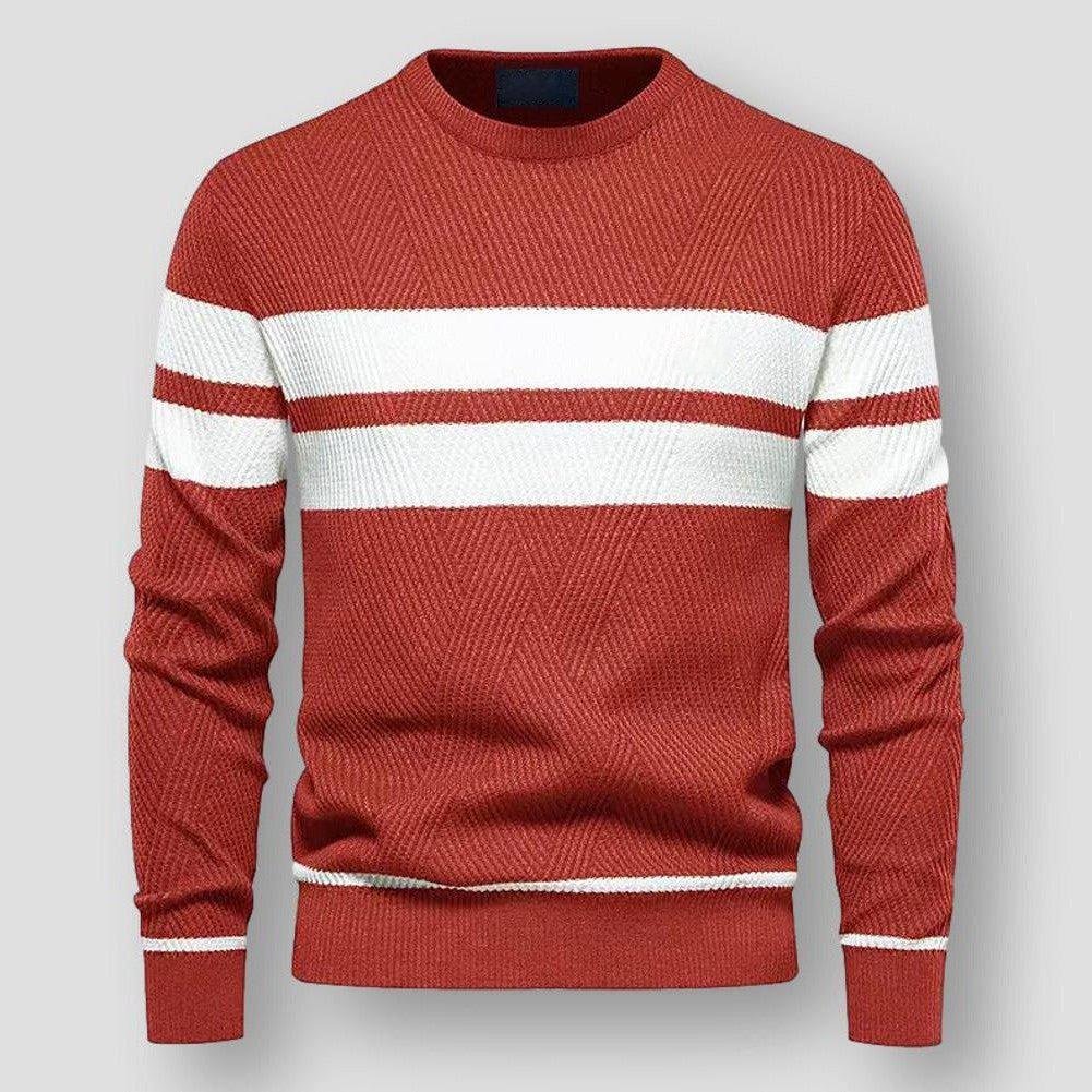 Bruno® | Men's Sweater With Stripes - Image 7