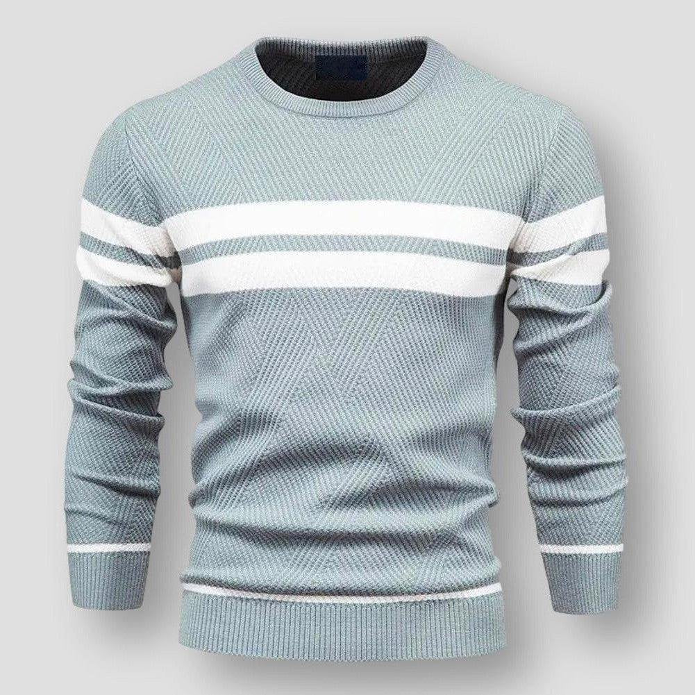 Bruno® | Men's Sweater With Stripes - Image 8
