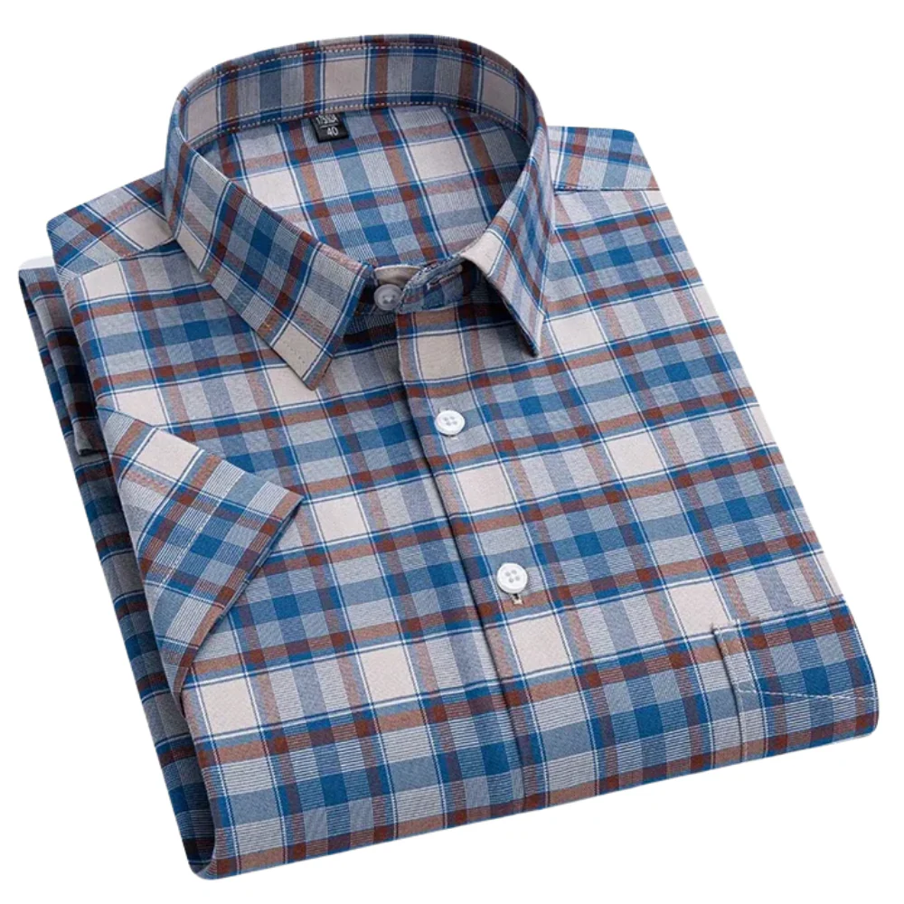 Bruno | Givalli - Short-Sleeved Cotton Shirt - Image 9