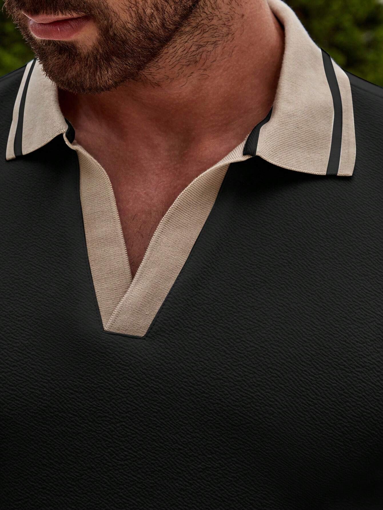 Brynmor® | Polo Shirt With Contrast Trim For Men - Image 4