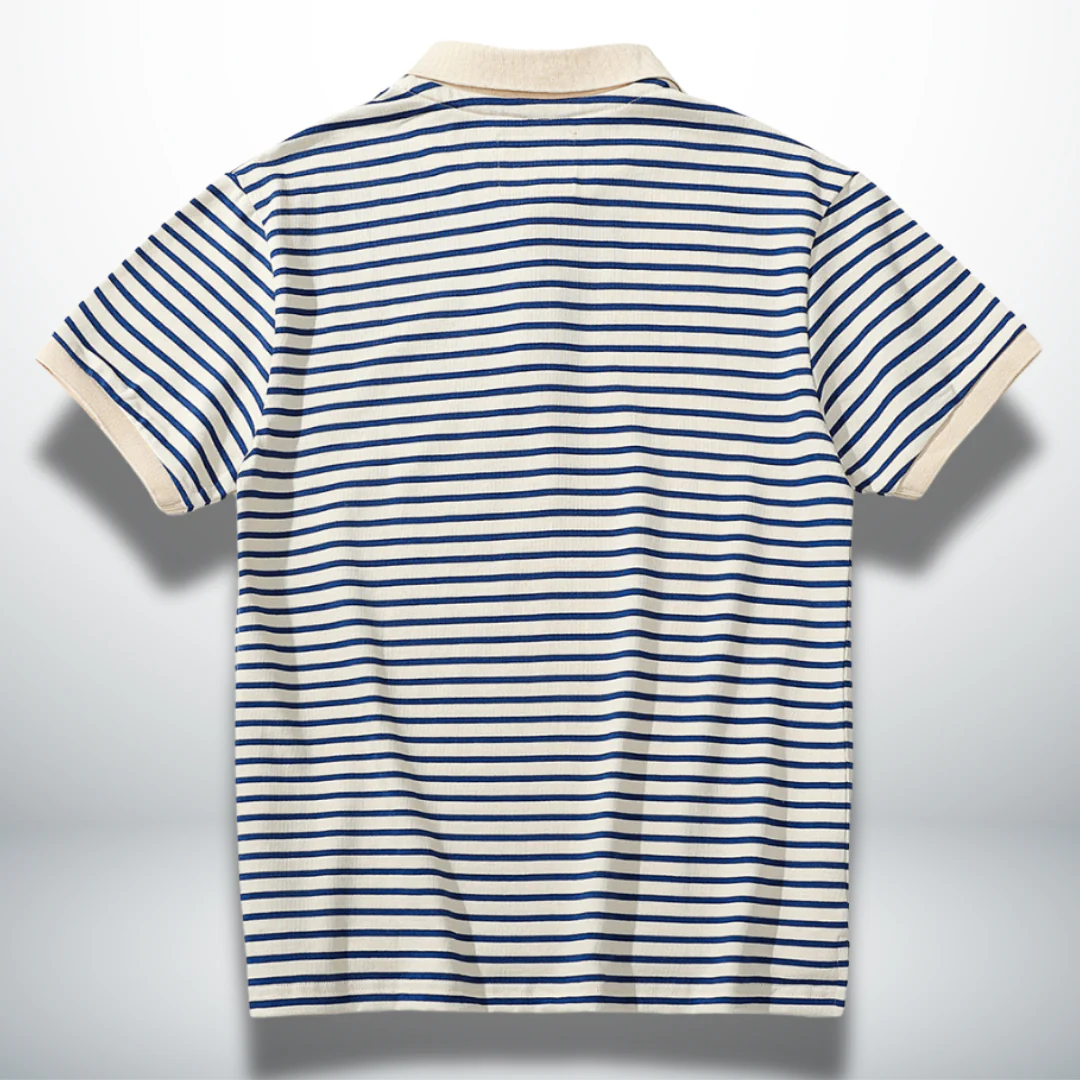 Buenaventura® | Classic Horizontal Striped Polo - Image 2