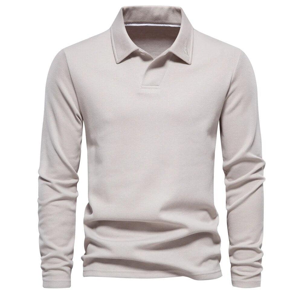 Cadogan® | Long Sleeve Polo - Image 2