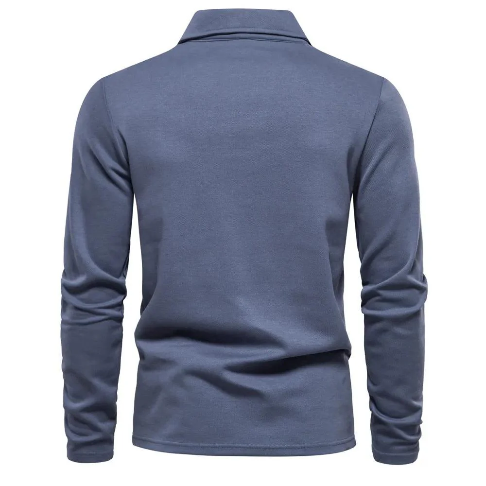 Cadogan® | Long Sleeve Polo - Image 5