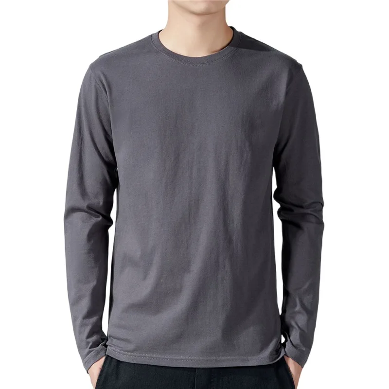 Caedmon® | Long Sleeve Cotton T-Shirts For Men - Image 10