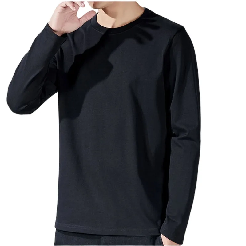 Caedmon® | Long Sleeve Cotton T-Shirts For Men - Image 8