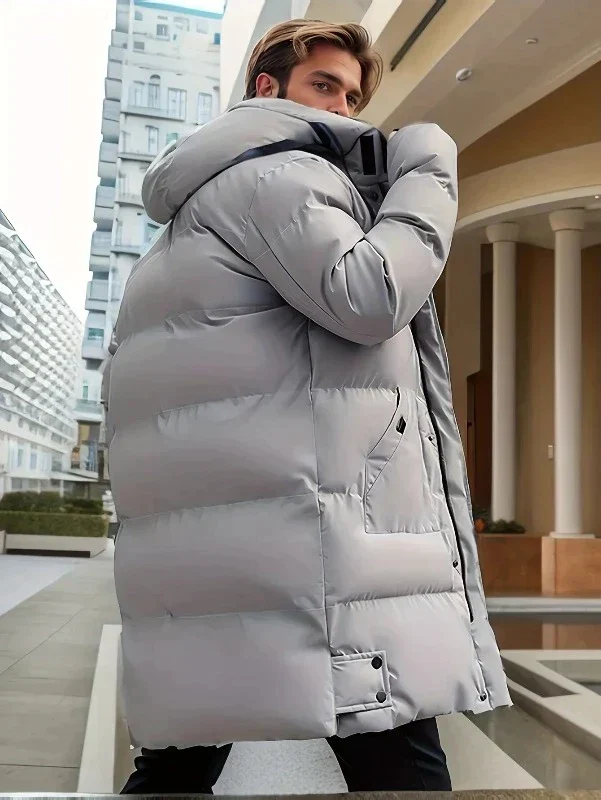 Cain | Elegant parka with water-repellent function - Image 13