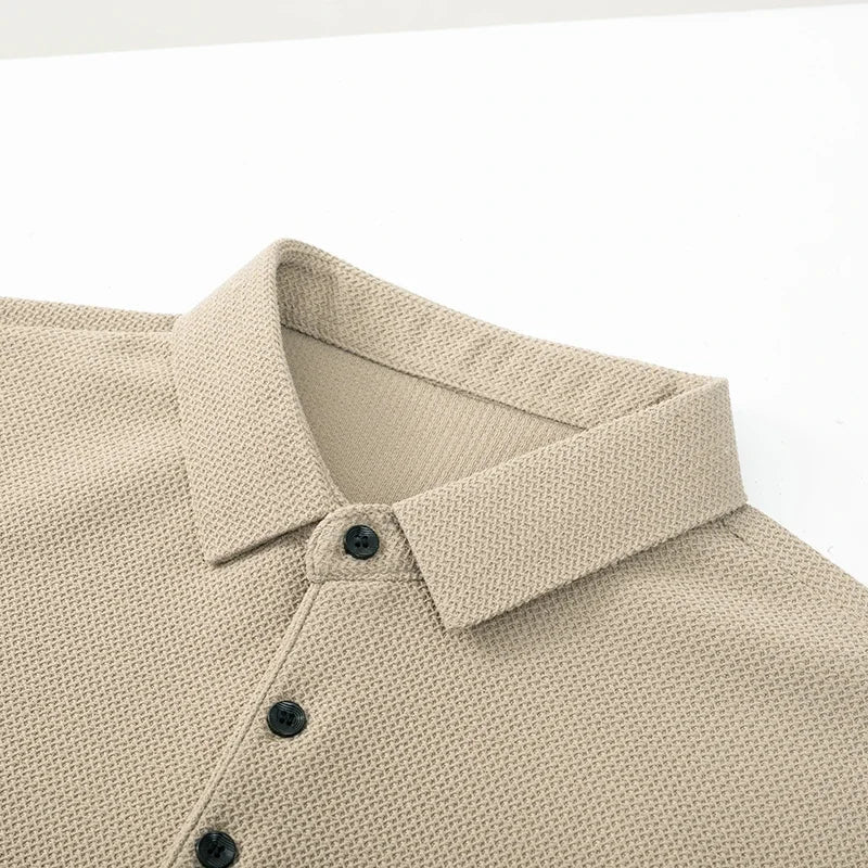 Caius® | Comfortable polo with long sleeves - Image 4