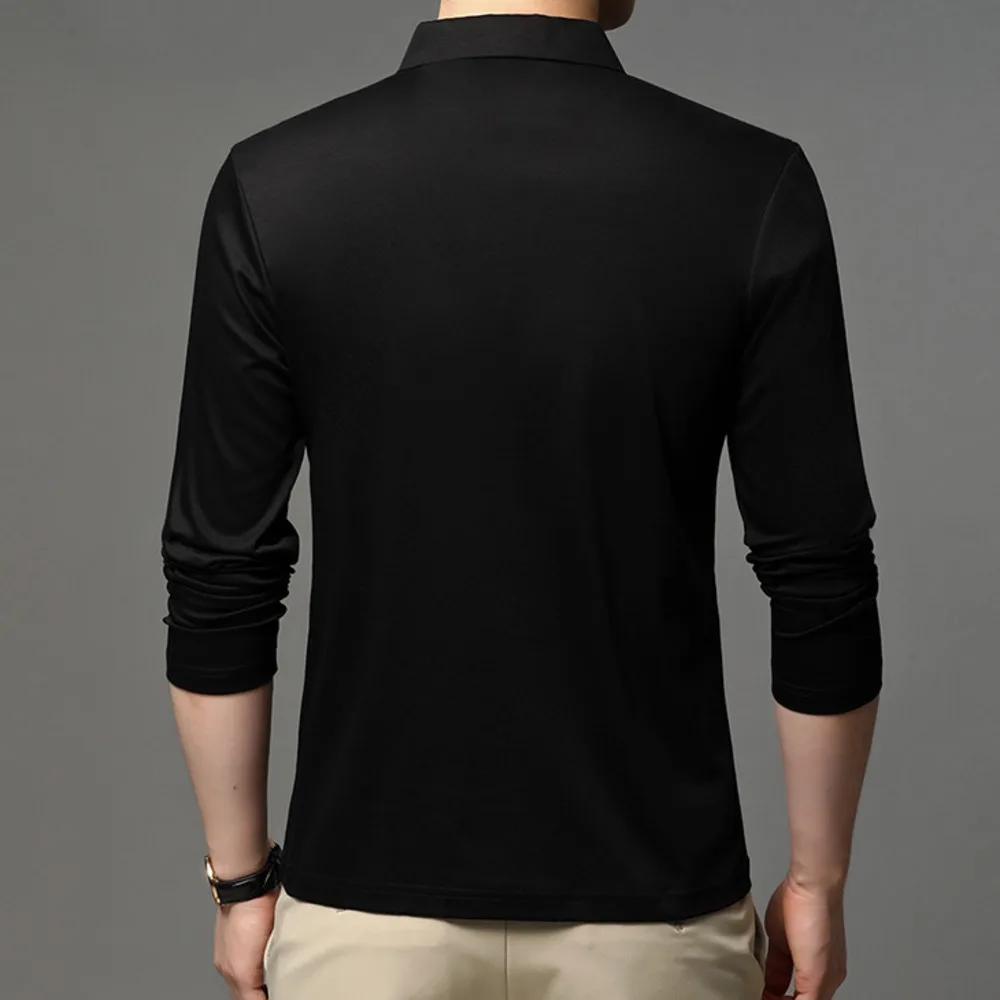 Calder® | Satin Polo For Men - Image 2