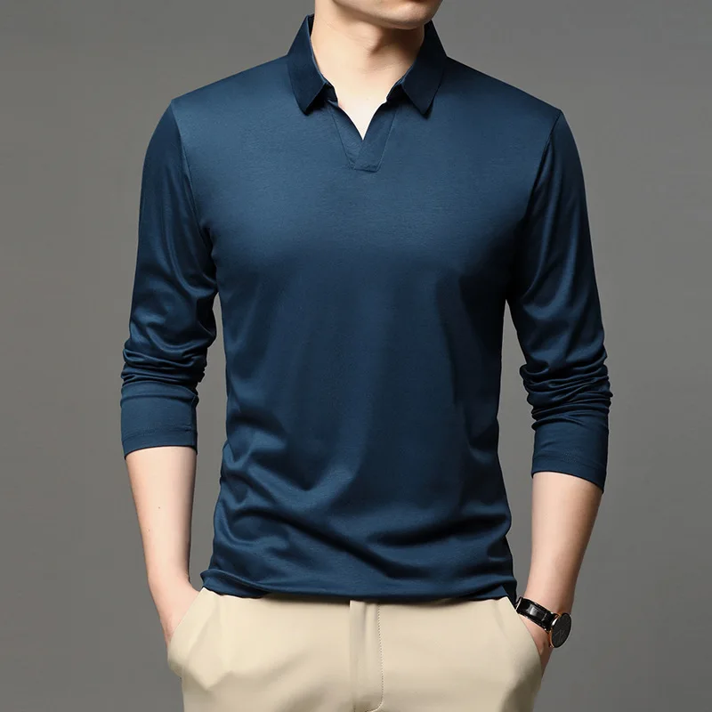 Calder® | Satin Polo For Men - Image 8