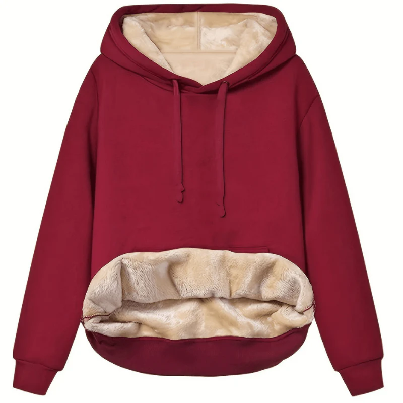 Calisto | Plush-lined hoodie with cozy interior for women - Image 10