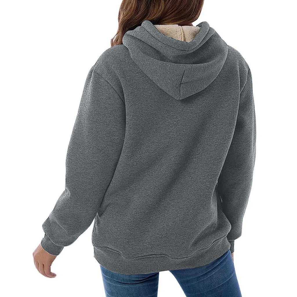 Calisto | Plush-lined hoodie with cozy interior for women - Image 12