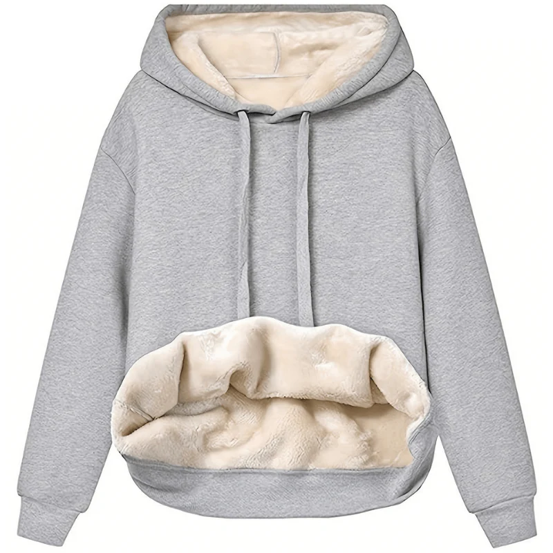 Calisto | Plush-lined hoodie with cozy interior for women - Image 7