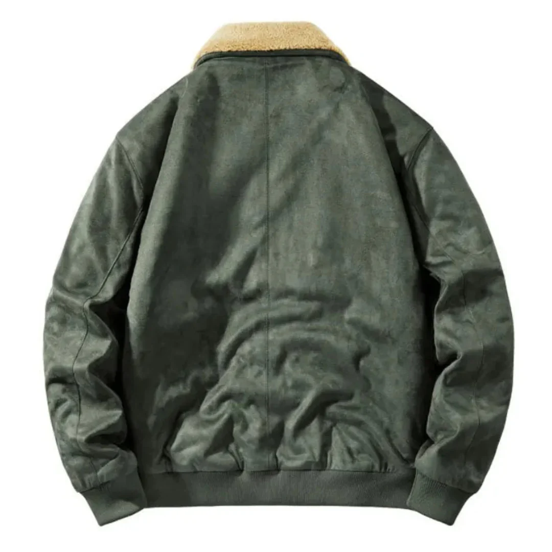 Calixto | Lined Suede Jacket - Image 2