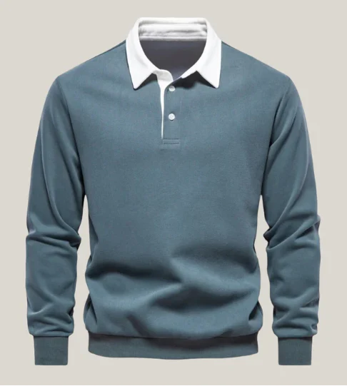 Cambell® | Modern Basic Polo Long Sleeves - Image 3