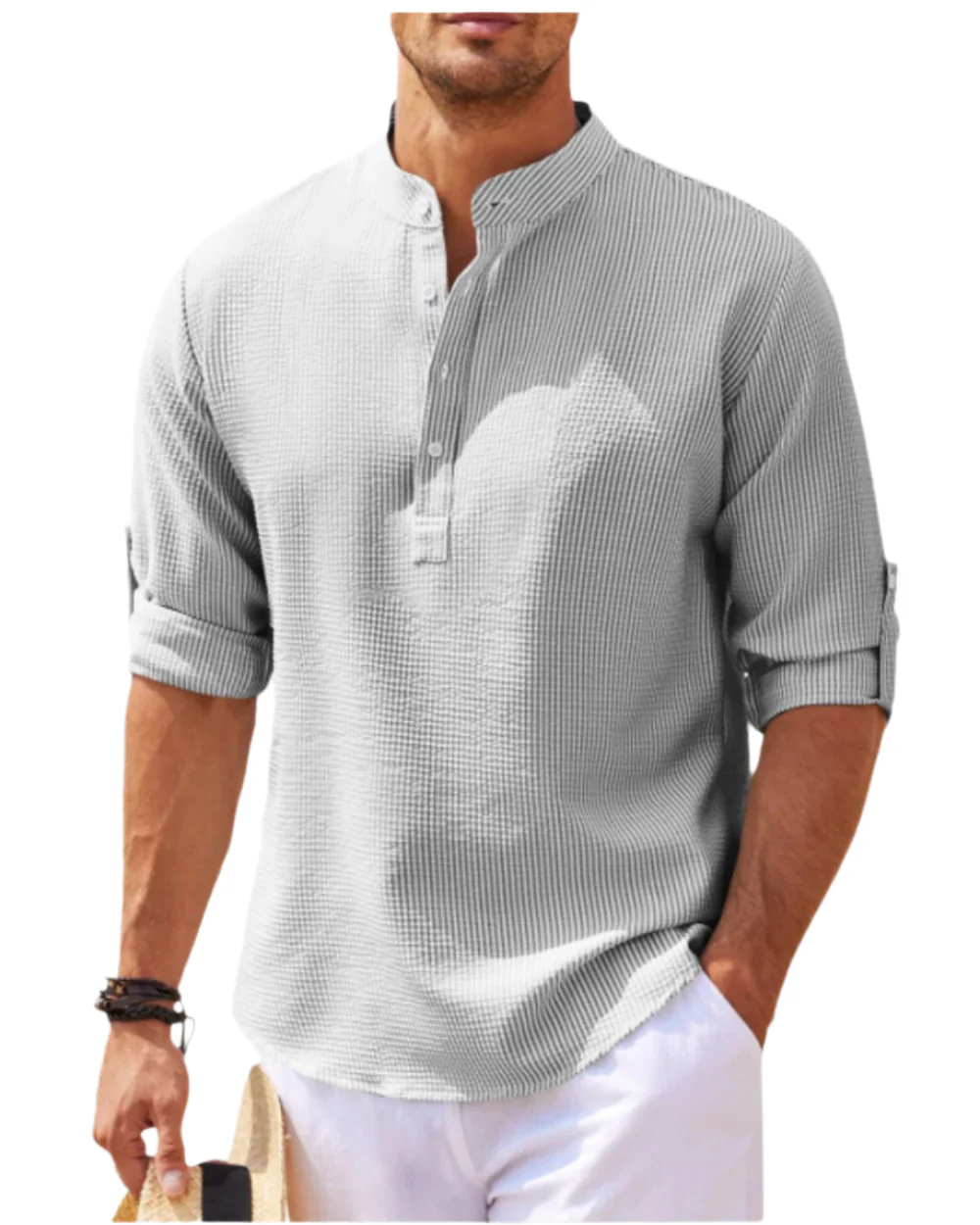 Cameron | Long Sleeved Polo Shirt - Image 7