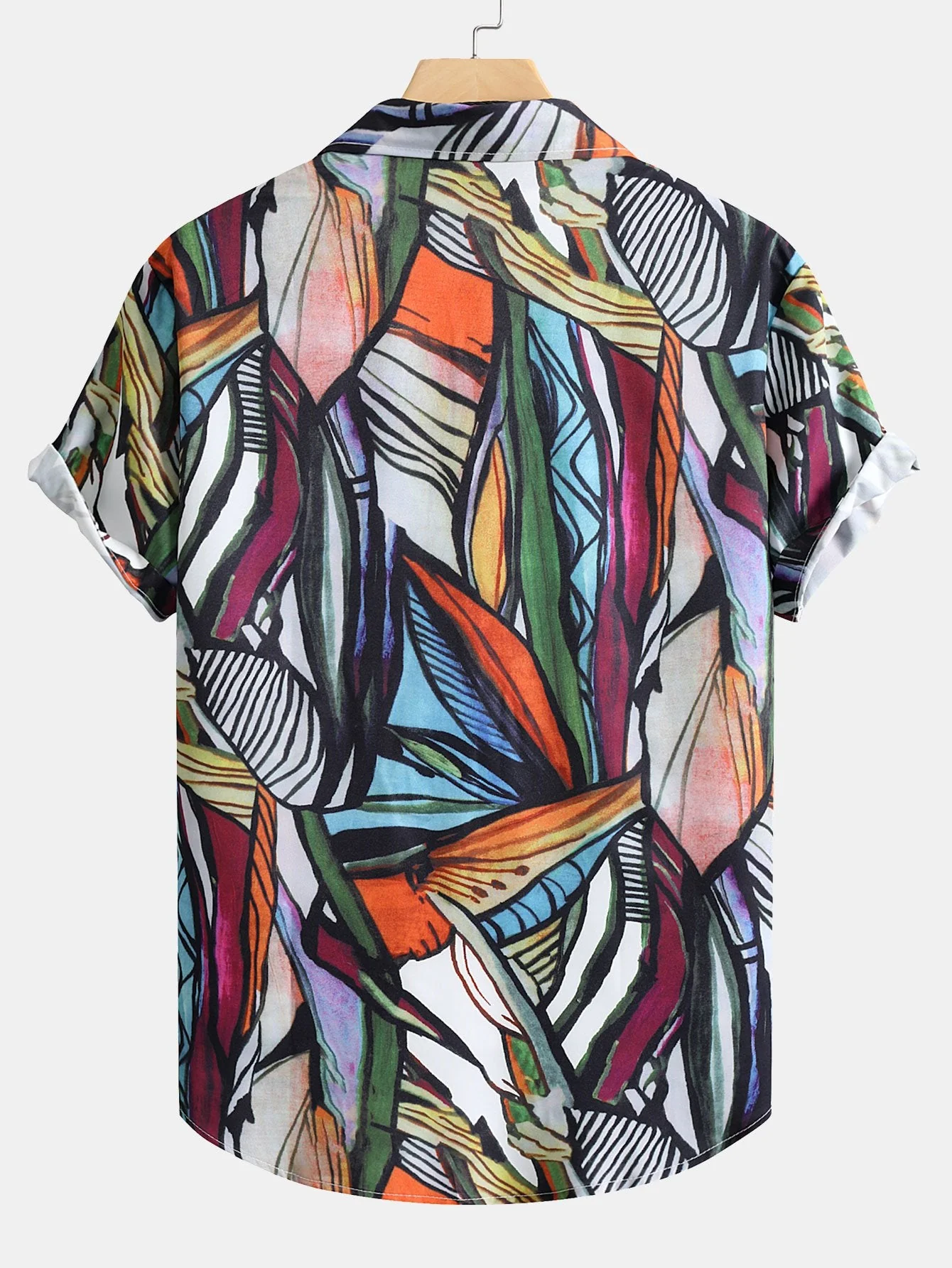 Camilo® | Abstract Print Shirt - Image 2