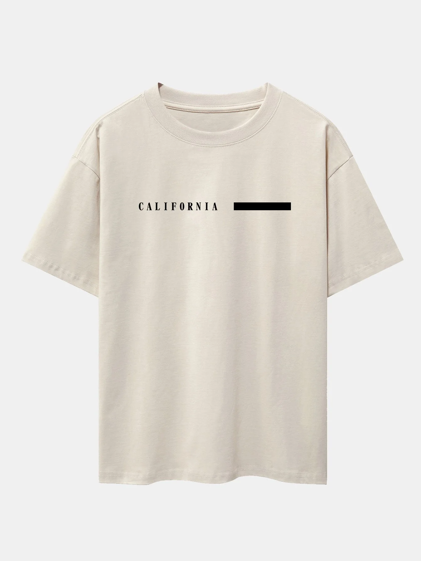 Camilo® | Slogan Print Drop Shoulder Oversize T-Shirt - Image 4