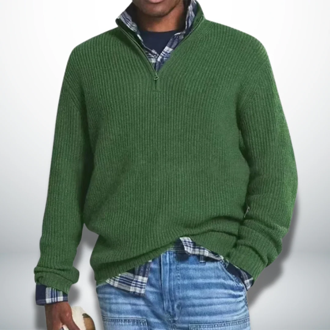 Camilo® | Warm sweater with collar - Image 4