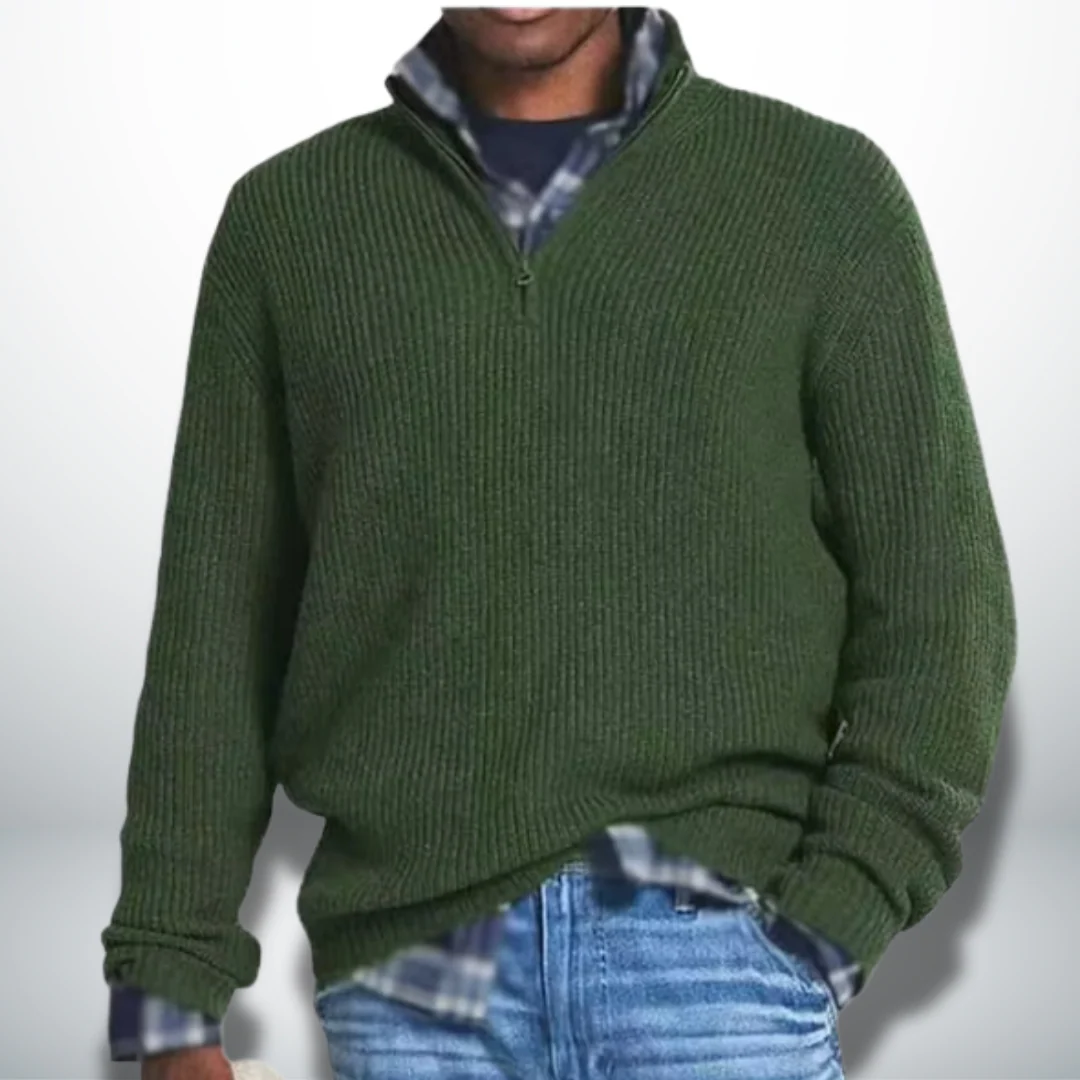 Camilo® | Warm sweater with collar - Image 7