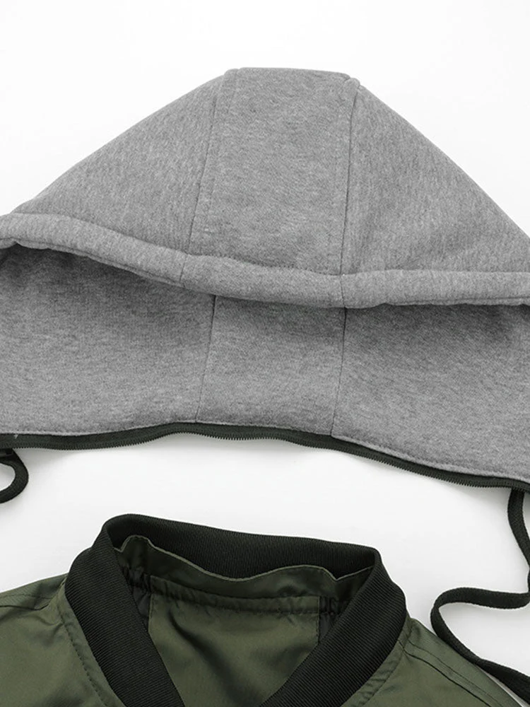 Camilo | Detachable Hooded Bomber Jacket - Image 7