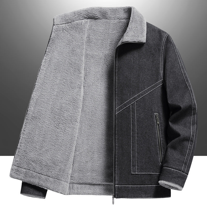 Cándido® | Boston Denim Sherpa Jacket - Image 4