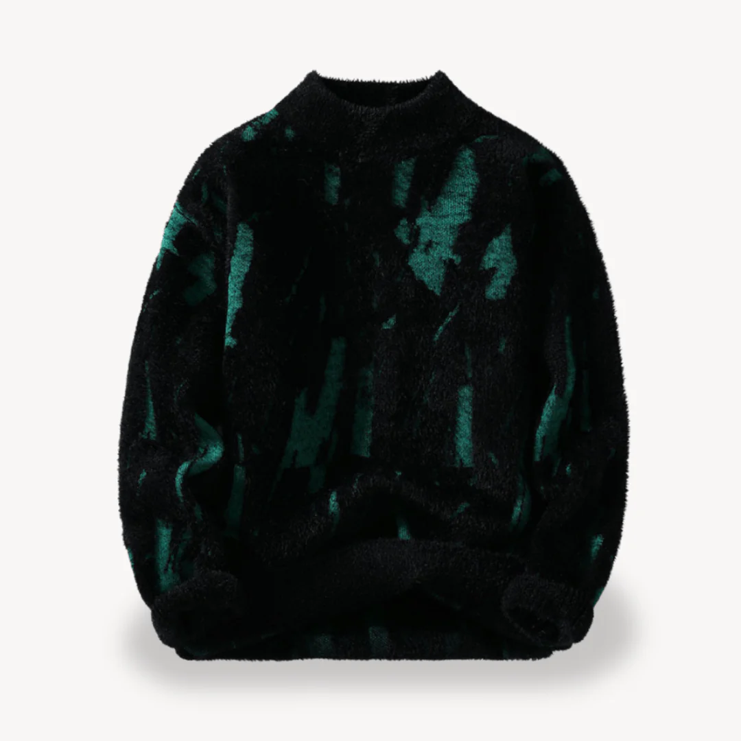 Canuto® | Men’s Sweater with Abstract Pattern - Image 2