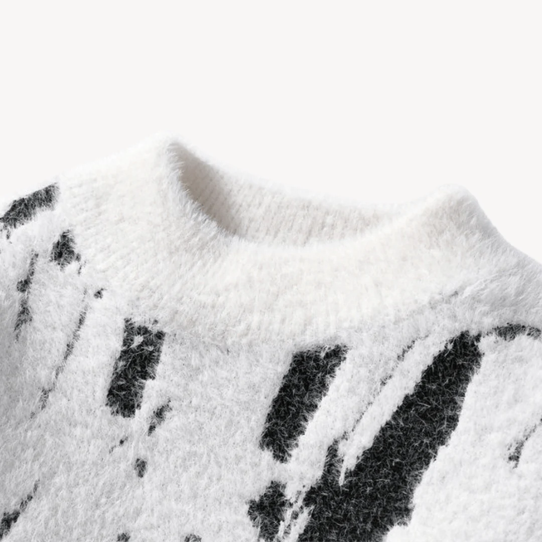 Canuto® | Men’s Sweater with Abstract Pattern - Image 5